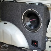 OEM enclosure Basser 12" for Mercedes Viano
