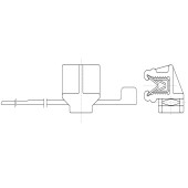 Drawstring clip for edge 437434