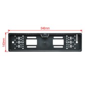 Macrom CCD rear / front parking camera in plate RZ