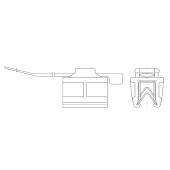 Drawstring clip for edge 437435