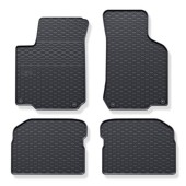 Geyer & Hosaja rubber car mats for Volkswagen Bora, Volkswagen Golf IV, Volkswagen Jeta (1998 - 2005), Volkswagen New Beetle / Seat Leon (1999 - 2006), Seat Toledo (1999 - 2005) / Skoda Octavia 1