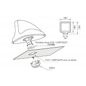 Adapter for Calearo 7131050 antenna