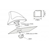 Adapter for Calearo 7131051 antenna