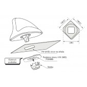 Adapter for Calearo 7131053 antenna
