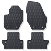 Geyer & Hosaja rubber car mats for Volvo S60 (2010 - 2018), Volvo V60 (2010 - 2018)