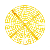 Work Stuff Separator Bucket Grid New Yellow