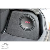 OEM enclosure Basser 10" for Honda Civic hatchback