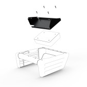 Metal holder Eton VW T-SUB KIT