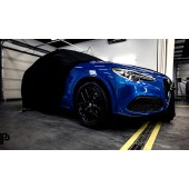 Car cover Poka Premium Equipment Premium quality car cover black with welt - Hatchback / Sedan
