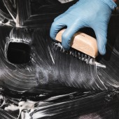 ValetPRO Leather Brush for leather and interior
