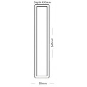 Bass reflex enclosure Basser B1250S