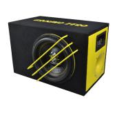 Subwoofer in a Ground Zero GZRB 25SPL box