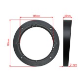 Beveled spacer 165mm