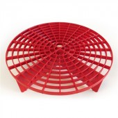 Grid for bucket Grit Guard Insert - Red