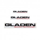 Gladen sticker 300 x 48 mm