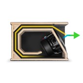 Subwoofer in box JL Audio HO112-W6v3