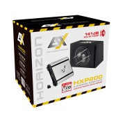 ESX HXP200 subwoofer and amplifier set