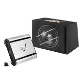 ESX HXP200 subwoofer and amplifier set