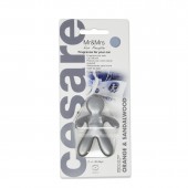 Silver car fragrance Mr&Mrs Fragrance Cesare Orange & Sandal Wood