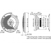 Speakers Kenwood KFC-S1366