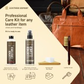 A small set of leather car cosmetics Leather Expert - Leather Handbag Care Kit