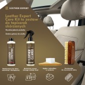 Set of car cosmetics for leather Leather Expert - Leather Car Care Kit