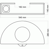 OEM Basser 8" speaker for spare