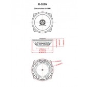 Retro speakers RetroSound R-525N