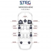 STEG BZ40AII component speakers