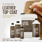 Polyurethane lacquer on leather Leather Expert - Leather Top Coat (50 ml) - matte