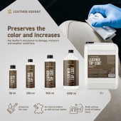 Polyurethane lacquer on leather Leather Expert - Leather Top Coat (50 ml) - matte