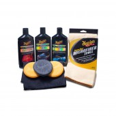 A complete set of car cosmetics for renovation, polishing and paint protection Meguiar's Ultimate Care Kit