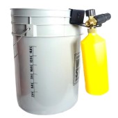 Poka Premium Equipment Bucket-Mounted Foam Sprayer Holder