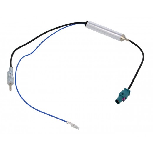 Phantom antenna feeder VW / Audi / Seat / Škoda / Peugeot / Fiat / Mercedes FAKRA -> DIN