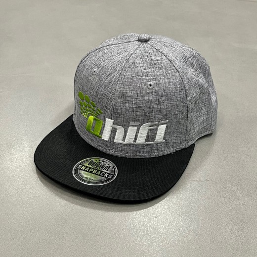Ahifi Logo Snapback (Grey/Black)