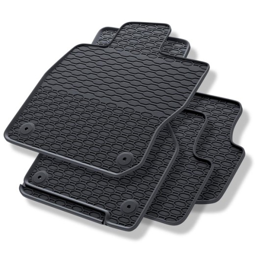 Geyer & Hosaja rubber car mats for Audi A3 8Y Sportback (2020 ->) / Volkswagen Golf VIII eTSI MHEV (2019 ->)