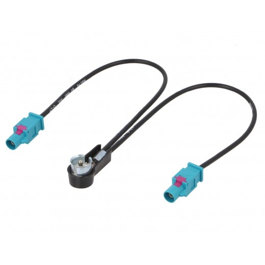 Antenna adapter Per.Pic. A9700I/2UNIV 2X FAKRA - ISO