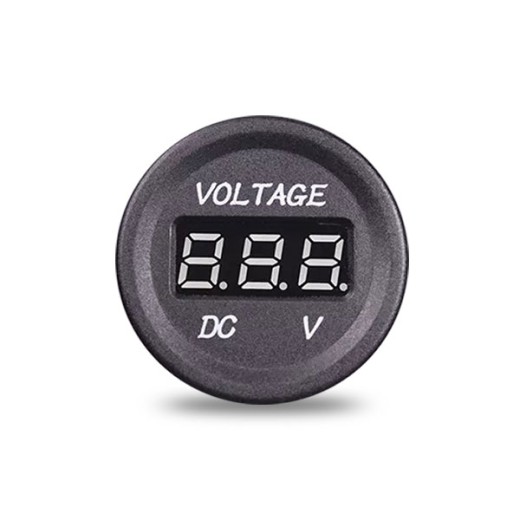 Voltmeter, 6-30V, red LED MY1083