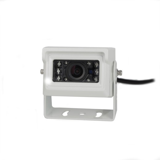Universal parking camera BC UNI-14 Camera with U bracket, RCA, 800TVL, 105°, white