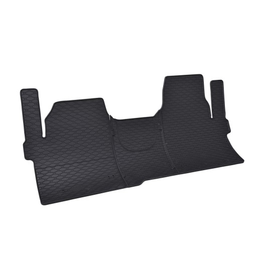 Rigum rubber car mats for Ford Tourneo Custom 2/3 seats. (2024 -), Transit Custom 2/3 seats. (2024 -)