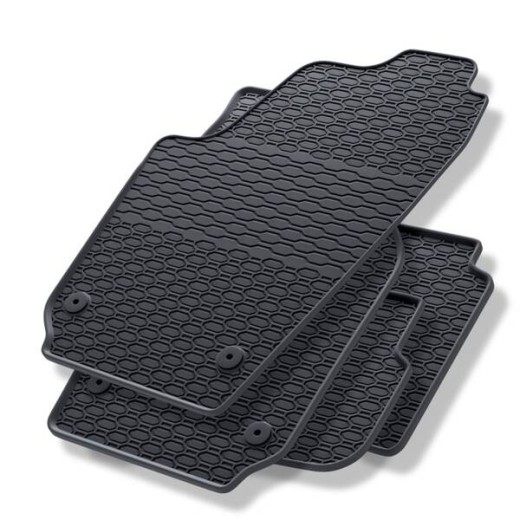 Geyer & Hosaja rubber car mats for Seat Cordoba (2002 - 2009), Ibiza (2002 - 2008) / Skoda Fabia I / Volkswagen Fox (2005 - 2010), Polo IV (2001 - 2009)