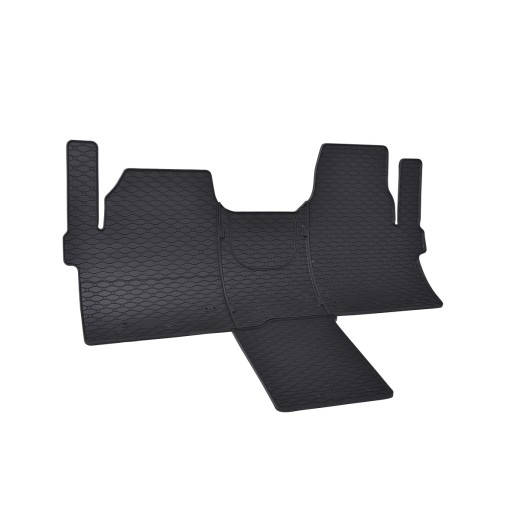 Rigum rubber car mats for Ford Tourneo Custom 2 seats. (2024 -), Transit Custom 2 seats. (2024 -)