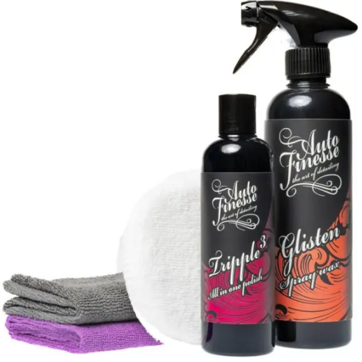 Auto Finesse's large quick polish and wax kit