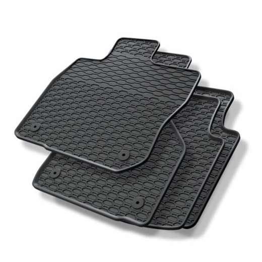 Geyer & Hosaja rubber car mats for Skoda Superb 4 / Volkswagen Passat B9 (2024 ->)