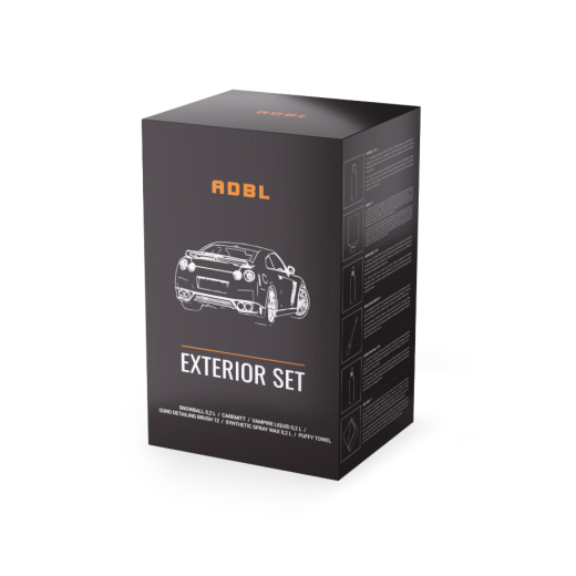 Set of car cosmetics ADBL Exterior Sample Kit