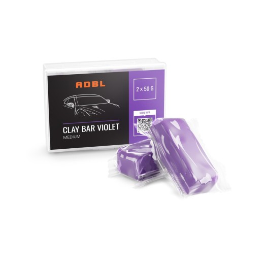Medium Hard ADBL Clay Bar Violet (2x 50g)