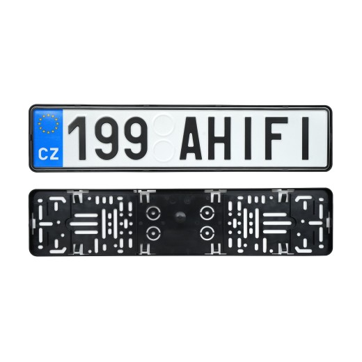 Plexiclick PRO V2 Minimalist License Plate Holder (113mm)