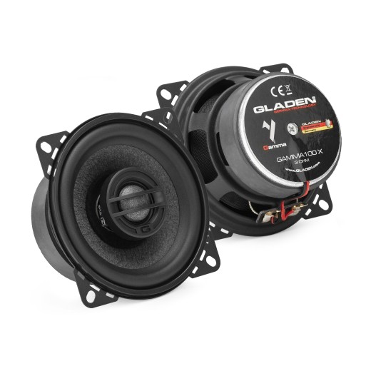 Gladen Gamma 100-X speakers