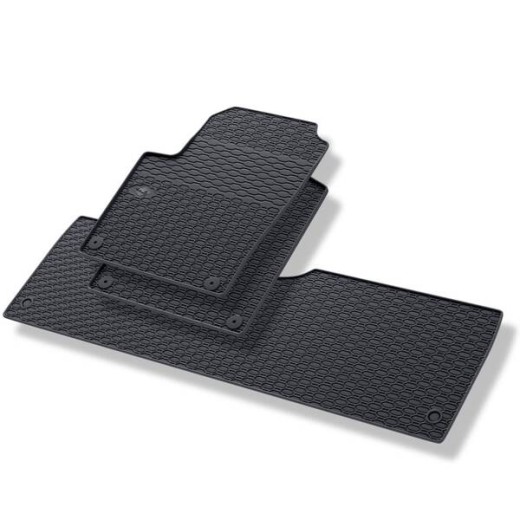Geyer & Hosaja rubber car mats for Ford Galaxy (1995 - 2006) / Seat Alhambra (1995 - 2010) / Volkswagen Sharan (1995 - 2010)