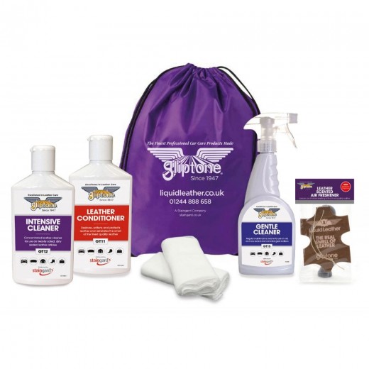 Gliptone Liquid Leather - Leather Clean & Condition Kit